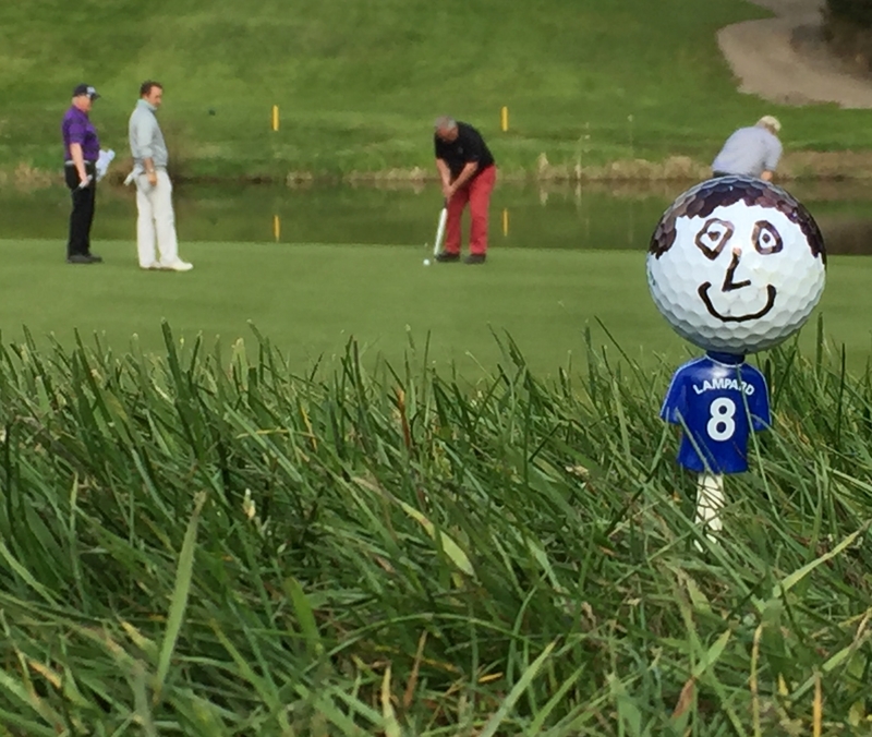 Frank Lampard makes surprise appearance at the Remedy Oaks Masters - Rich Henry wins!