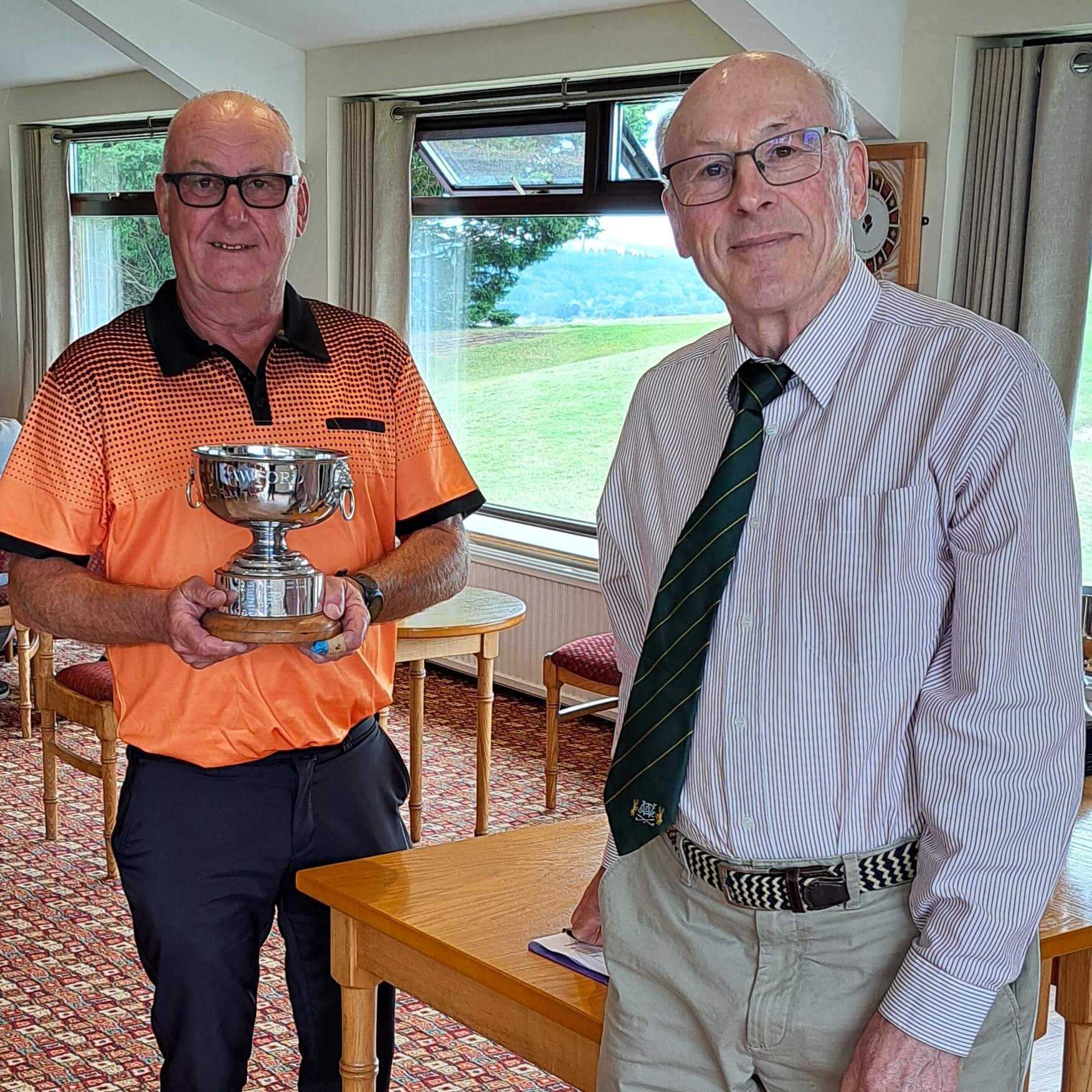 Andy Jones Winner of the Paul Crawford Bowl